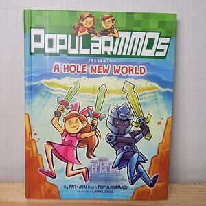 BOOK PopularMMOs Presents a Hole New World: A Graphic Novel (hardback)